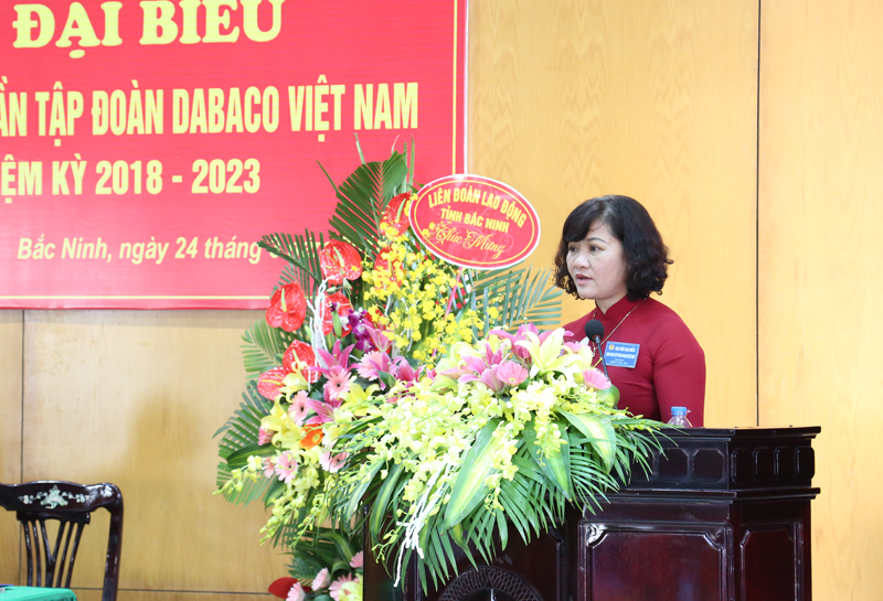 Đại hội đại biểu Công đoàn Tập đoàn Dabaco Việt Nam lần thứ VI, nhiệm kỳ 2018 - 2023 Đại hội đại biểu Công đoàn Tập đoàn Dabaco Việt Nam lần thứ VI, nhiệm kỳ 2018 - 2023