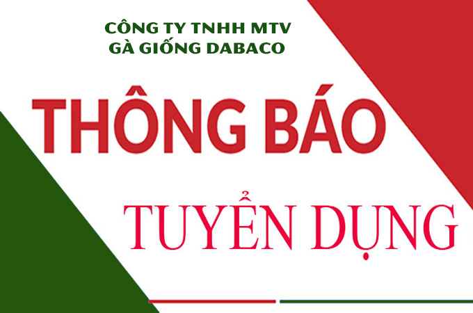 Thông báo tuyển dụng nhân viên thị trường